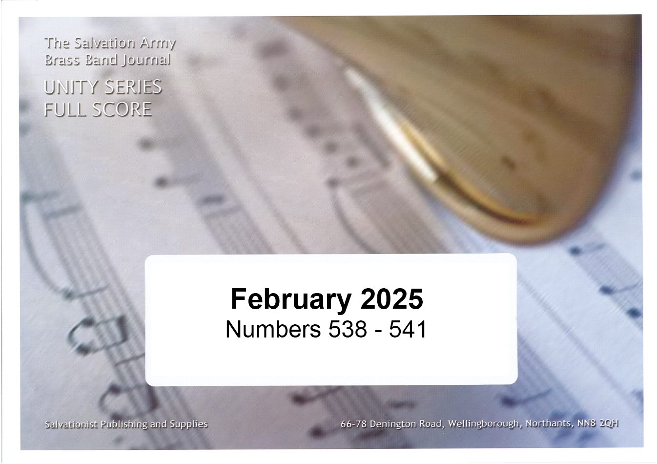 Unity Series Band Journal - Numbers 538 - 541, February 2025